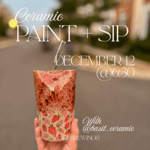 Ceramic Paint And Sip