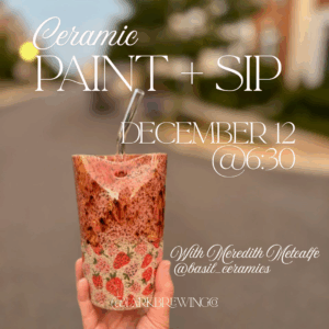 Ceramic Paint And Sip