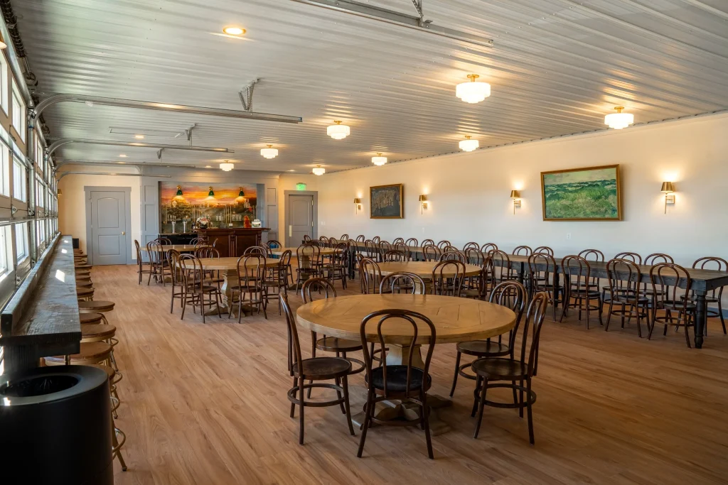 Away at Lark Brewing Co. two story space in Northern Virginia for intimate and private celebrations.