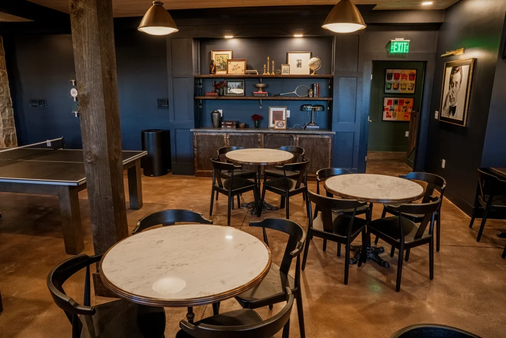 Away at Lark Brewing Co. two story space in Northern Virginia for intimate and private celebrations.