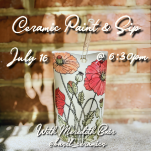 Ceramic Paint & Sip